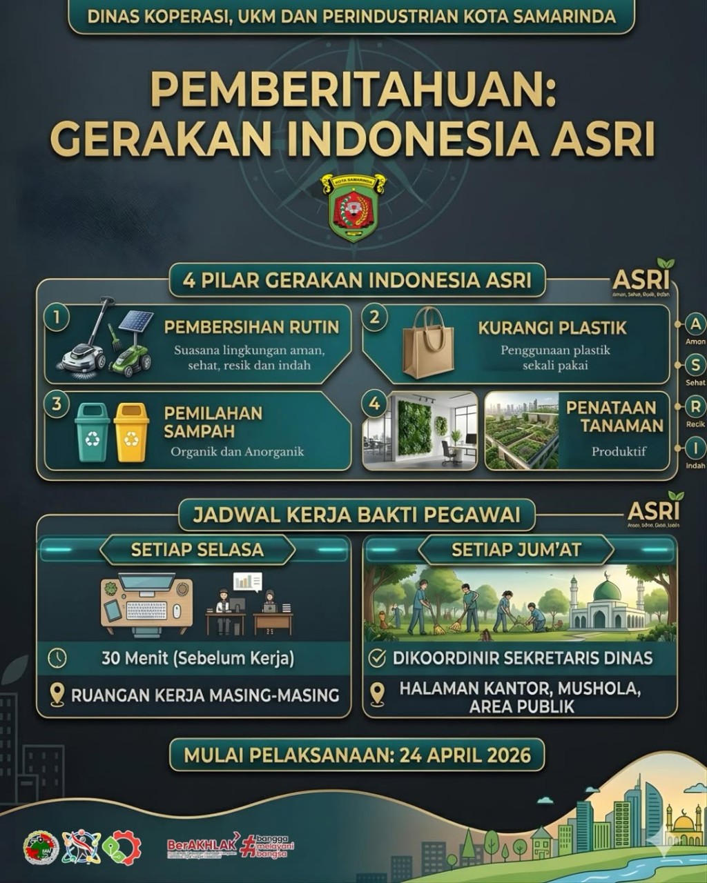 Pemberitahuan: Gerakan Indonesia ASRI