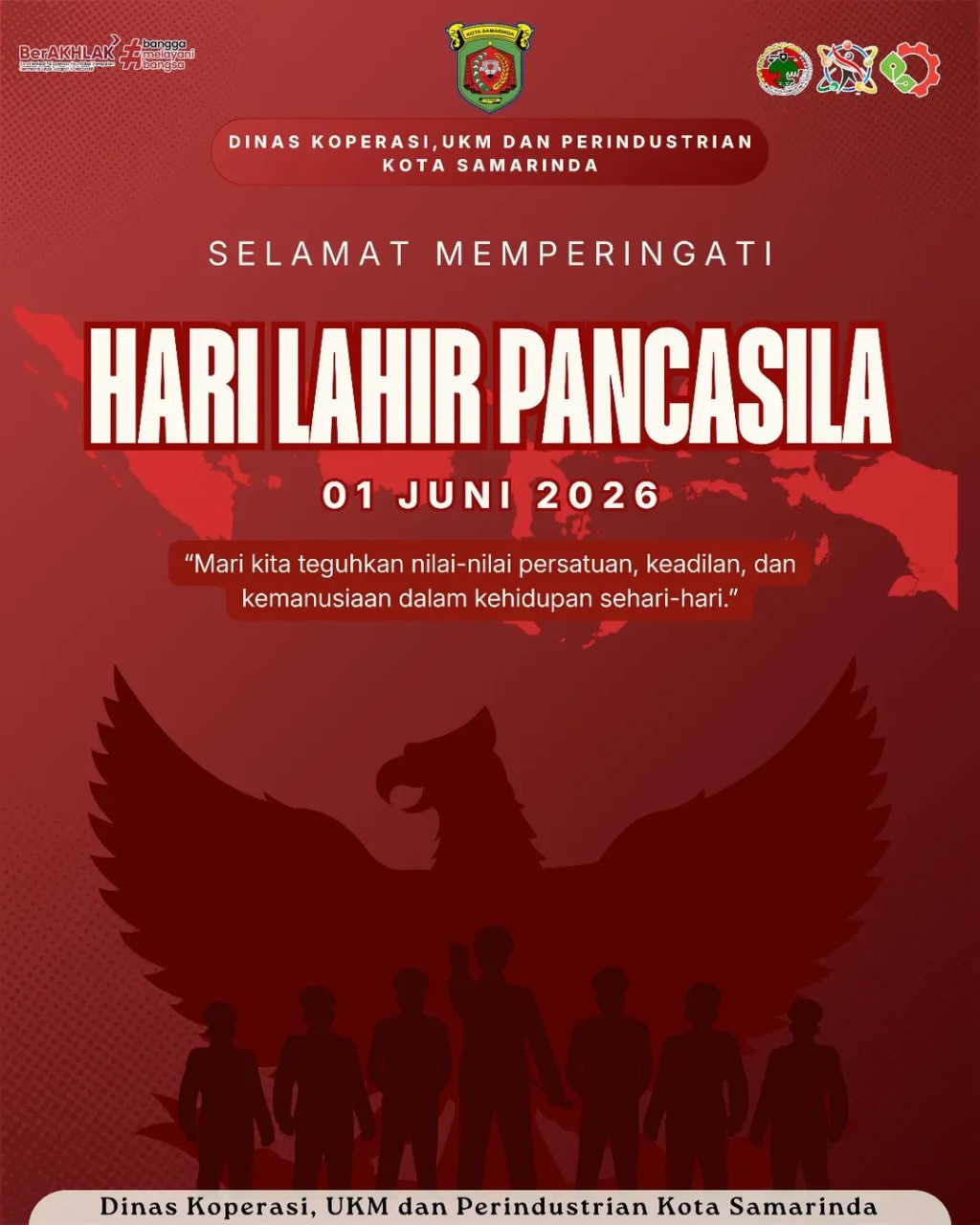 Selamat Memperingati Hari Lahir Pancasila 1 Juni 2026