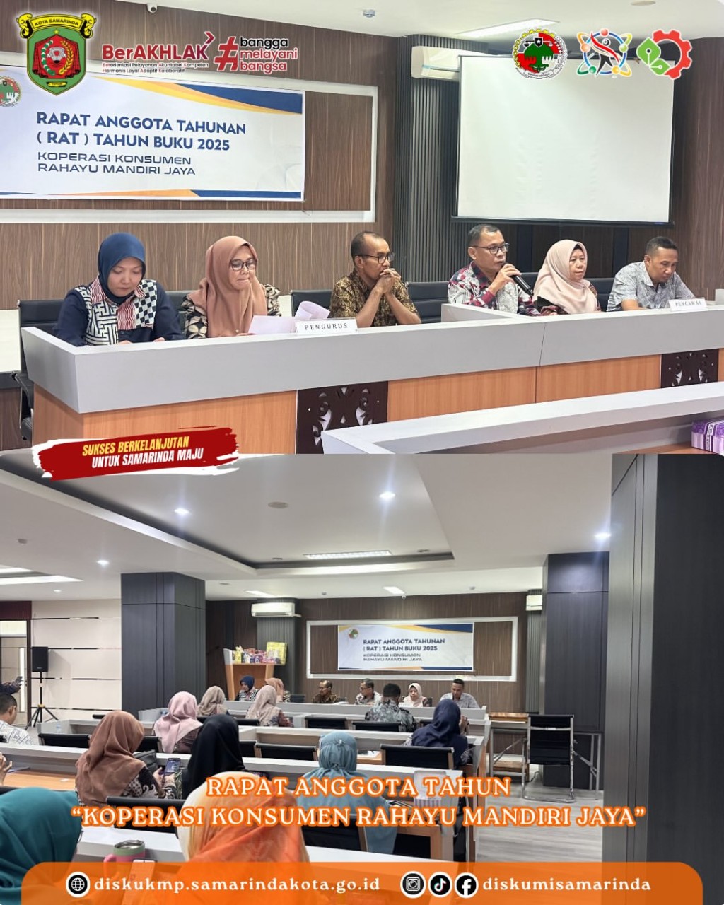 Rapat Anggota Tahunan (RAT) Koperasi Konsumen Rahayu Mandiri Jaya