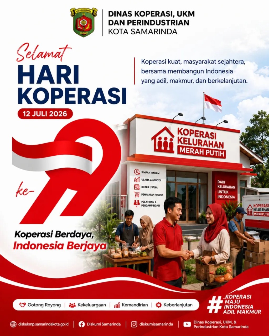 Selamat Hari Koperasi Nasional Ke - 79