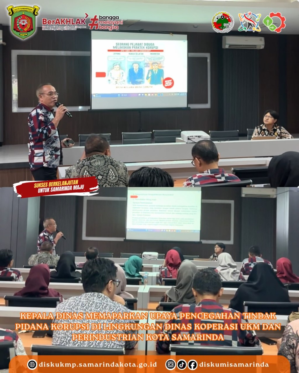TOLAK KORUPSI, BANGUN INTEGRITAS!