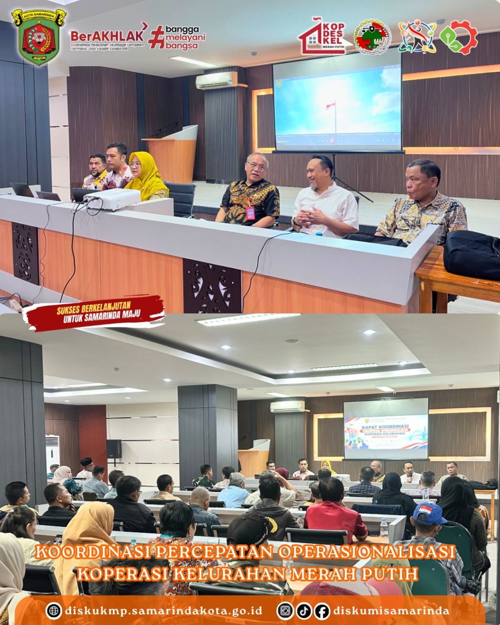 Koordinasi Percepatan Operasional Koperasi Kelurahan Merah Putih