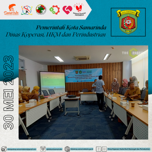 Menghadiri FGD Rencana Penanggulangan Kemiskinan Daerah.