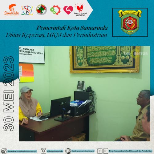 Verifikasi Industri pada SIINAS ke PT.Angkasa Trikarya Indonesia.