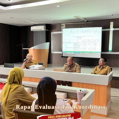 Agenda rutin dari bidang Perencanaan Diskumi adalah mengadakan kegiatan “Rapat Koordinasi dan Evaluasi”