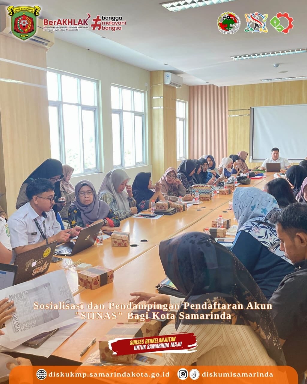 Sosialisasi & Pendampingan Pendaftaran Akun SIINAS Bagi IKM Kota Samarinda