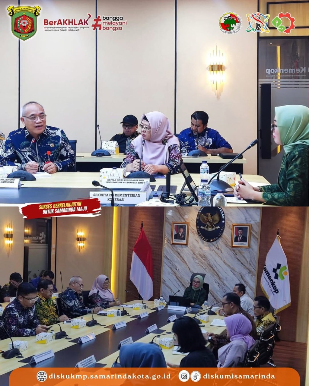 Audiensi Percepatan Operasional Koperasi Desa/Kelurahan Merah Putih di Provinsi Kalimantan Timur