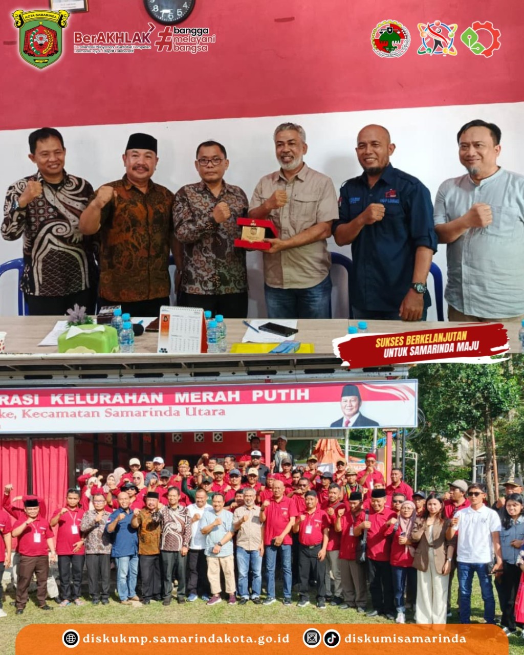 Kunjungan Kerja Kabupaten Sumenep Melaksanakan Studi Banding Strategi Pemberdayaan Ekonomi dari Koperasi Merah Putih Lempake