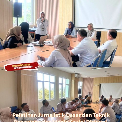 Diskumi Mengadakan Pelatihan Jurnalistik Dasar Teknik Reportase Dan Media Sosial untuk Tim Media Diskumi