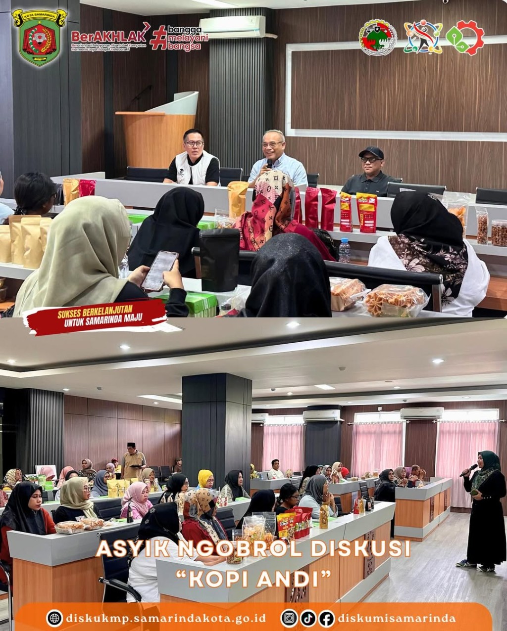 Asyik Ngobrol Diskusi "Kopi Andi"