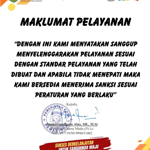 Maklumat Pelayanan