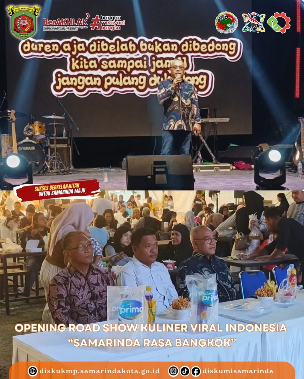 Opening Road Show Kuliner Viral Indonesia "Samarinda Rasa Bangkok"