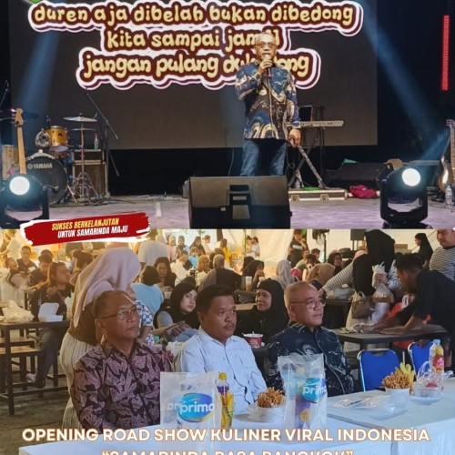 Opening Road Show Kuliner Viral Indonesia "Samarinda Rasa Bangkok"
