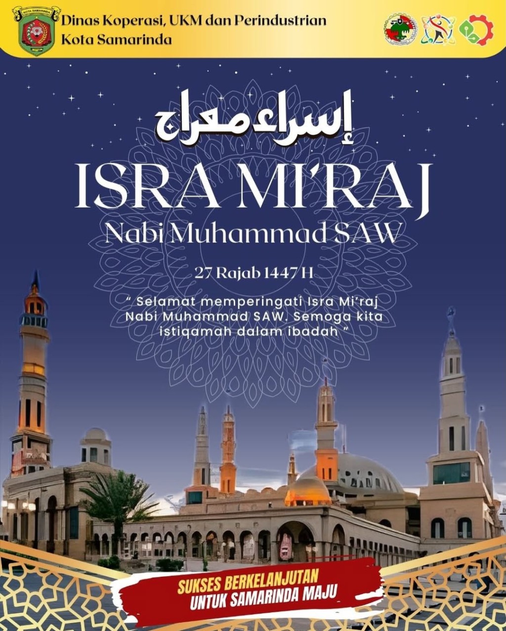 Isra Mi'raj 27 Rajab 1447 H
