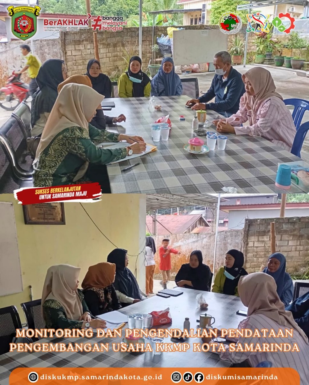 Monitoring dan Pendataan Pengembangan Usaha Koperasi Kelurahan Merah Putih