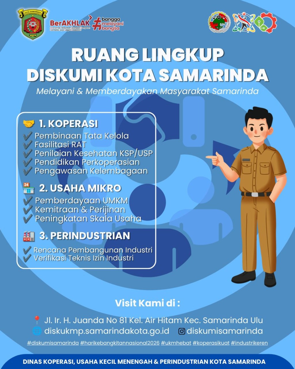Ruang Lingkup DISKUMI Kota Samarinda